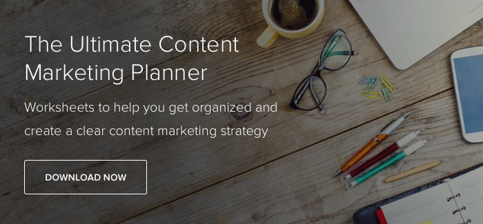 Free Content Marketing Planner - Download Now